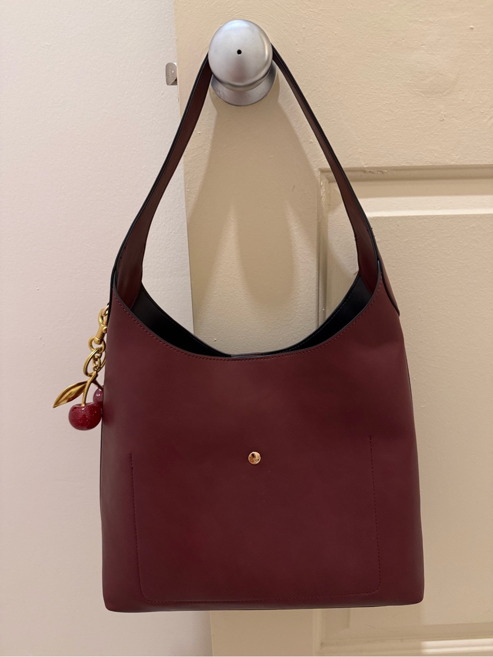 NWOT red maroon shoulder bag